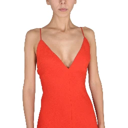 MAXI V-NECK DRESS