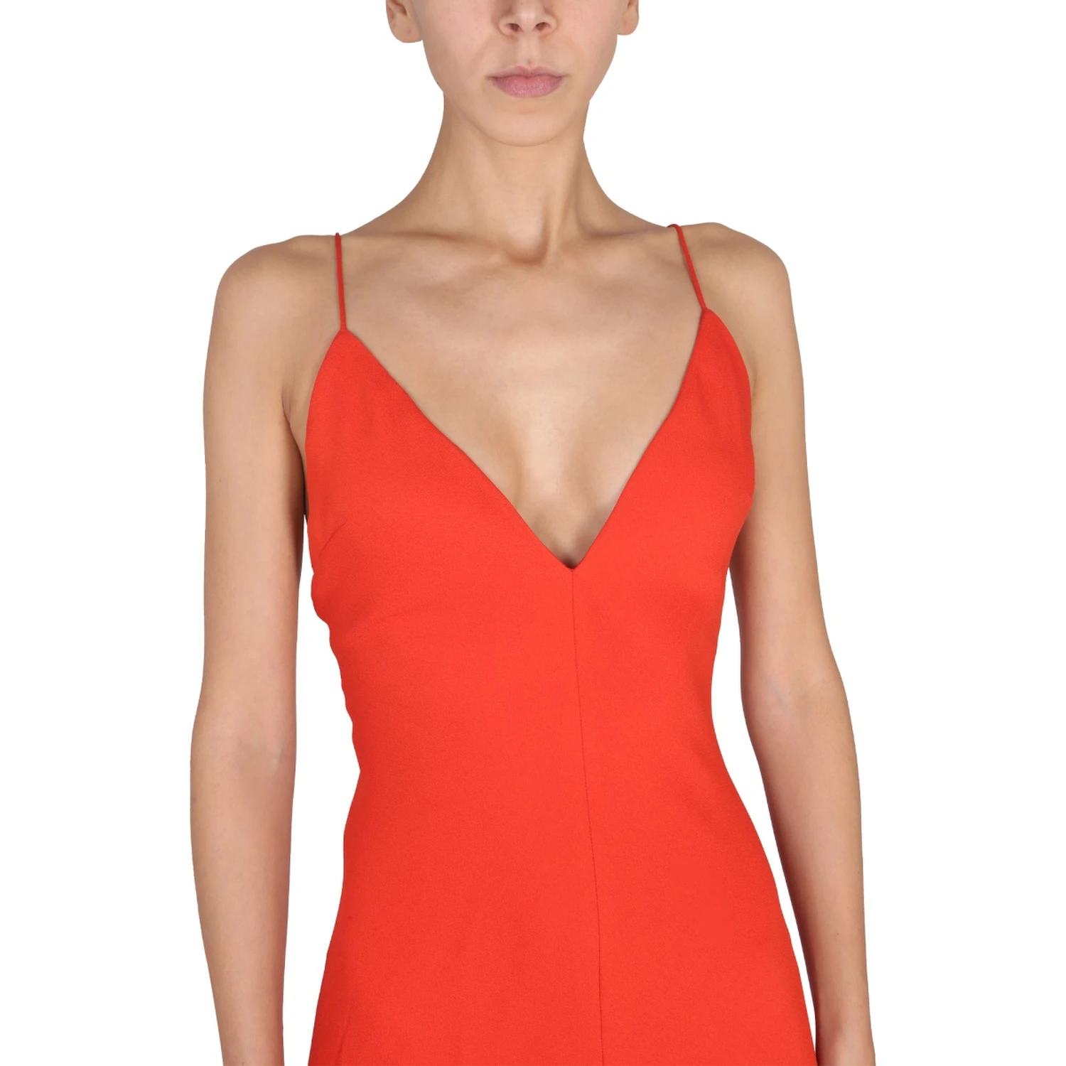 MAXI V-NECK DRESS