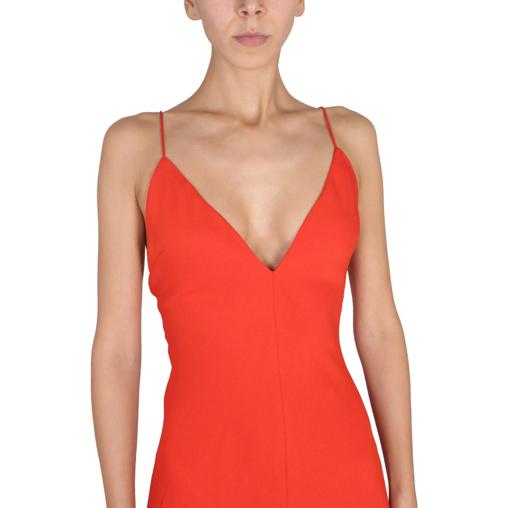 MAXI V-NECK DRESS