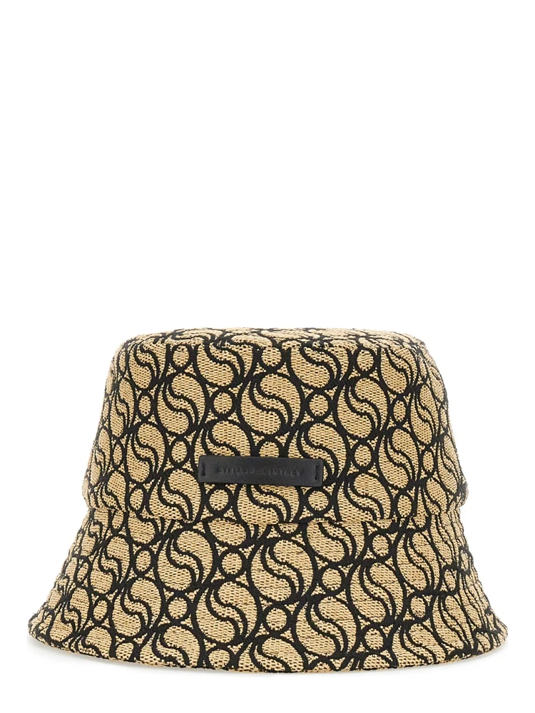 قبعة دلو بشعار