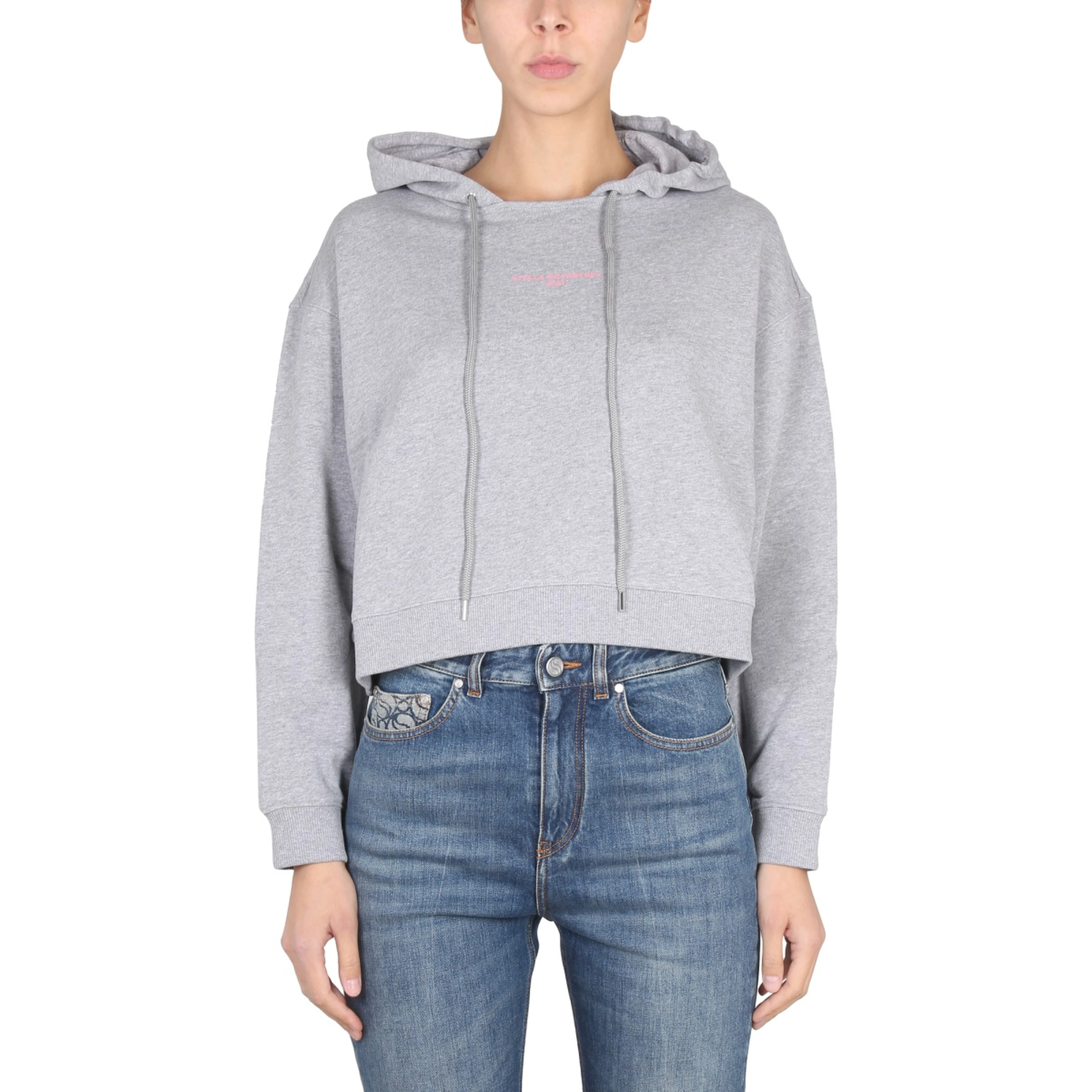 SWEATSHIRT WITH LOGO EMBROIDERY