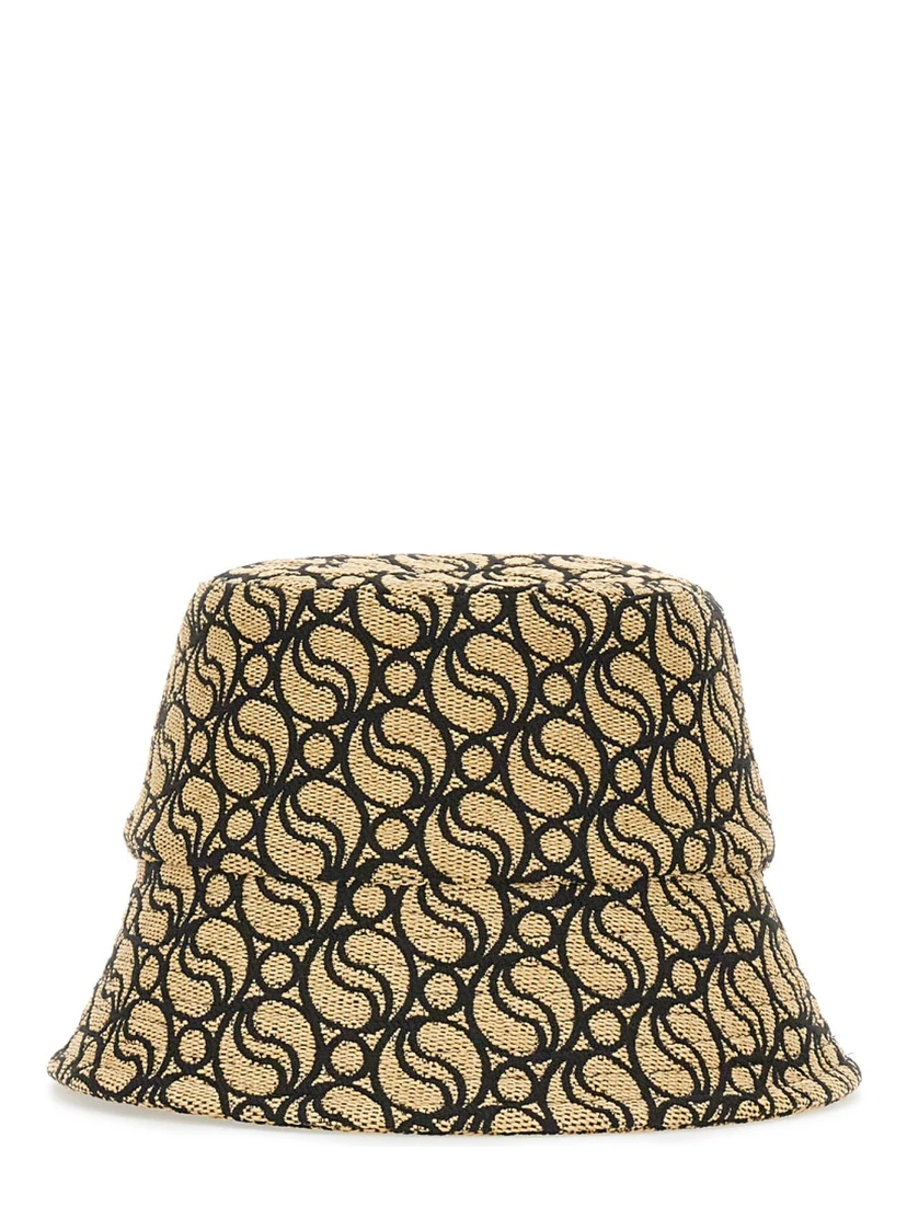 قبعة دلو بشعار