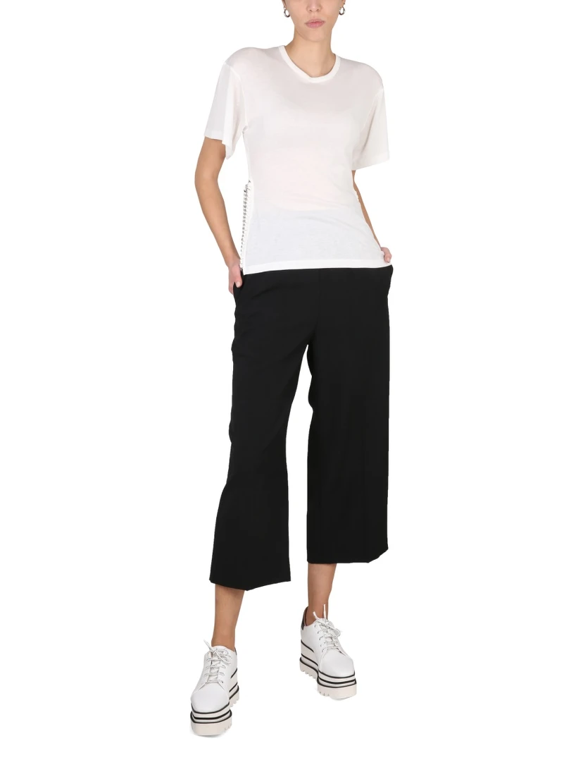 T-SHIRT WITH CHAIN DETAIL