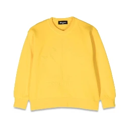 slouchy fit crewneck sweatshirt