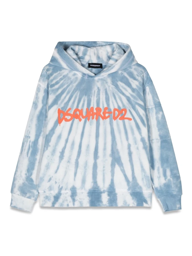 slouch fit logo hoodie