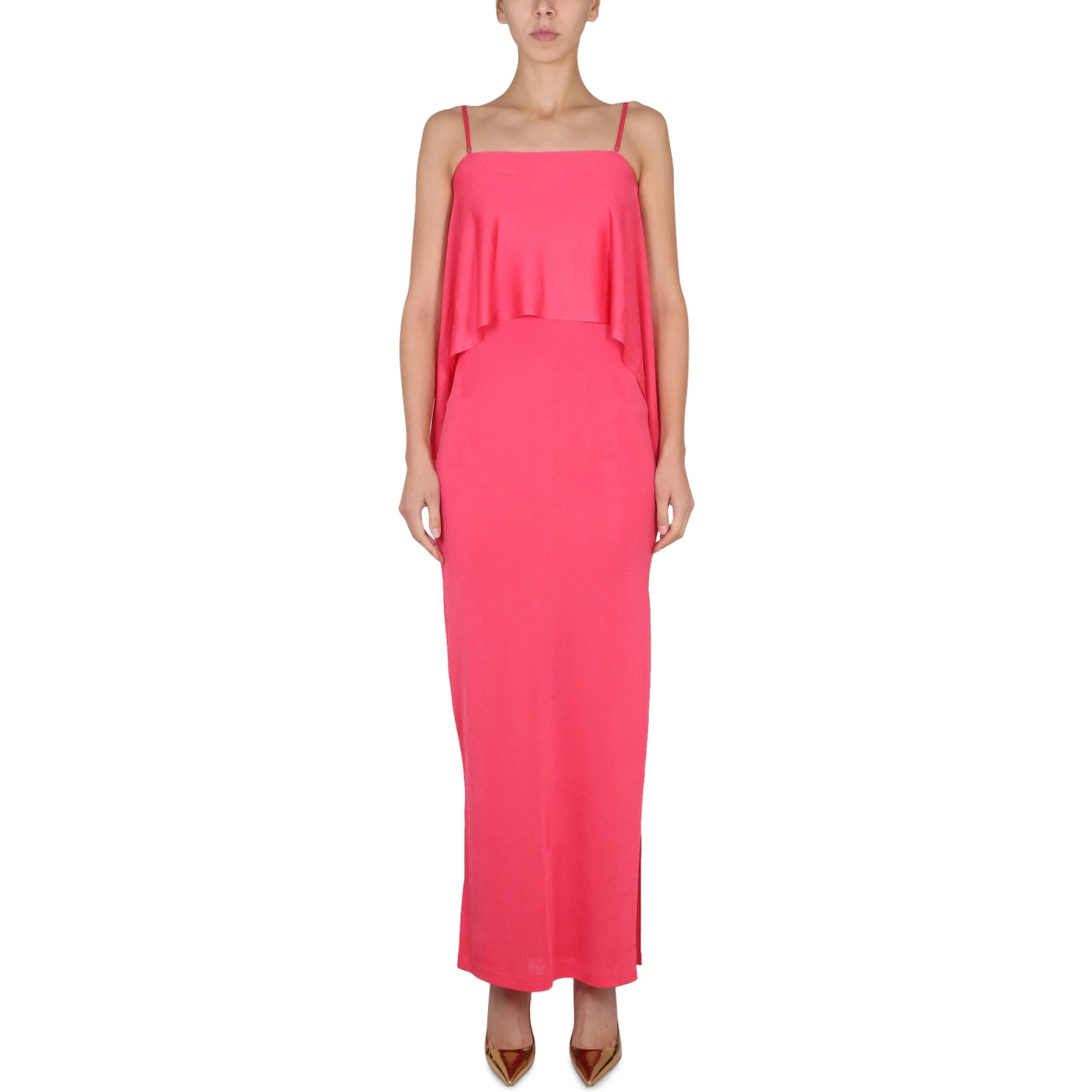 DRESS WITH RUFFLES