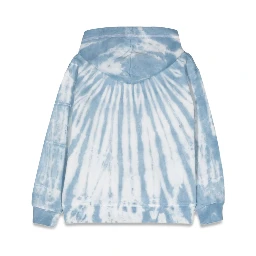slouch fit logo hoodie