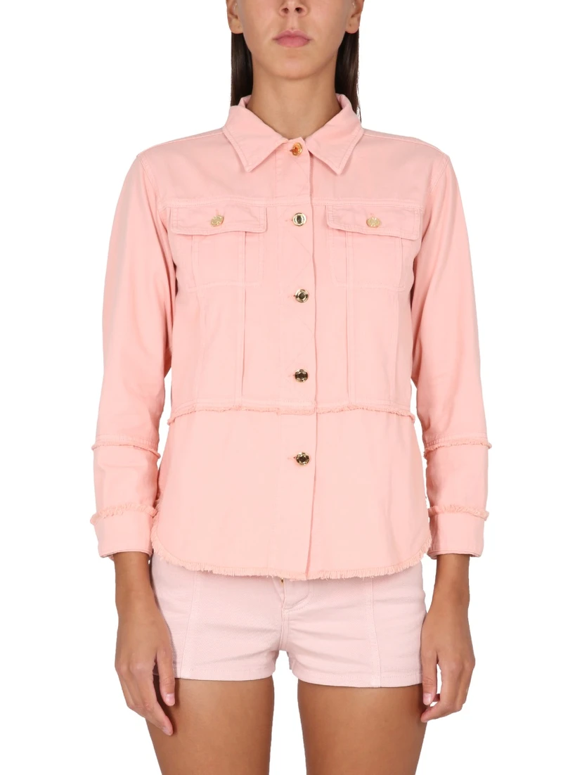 COTTON DENIM SHIRT