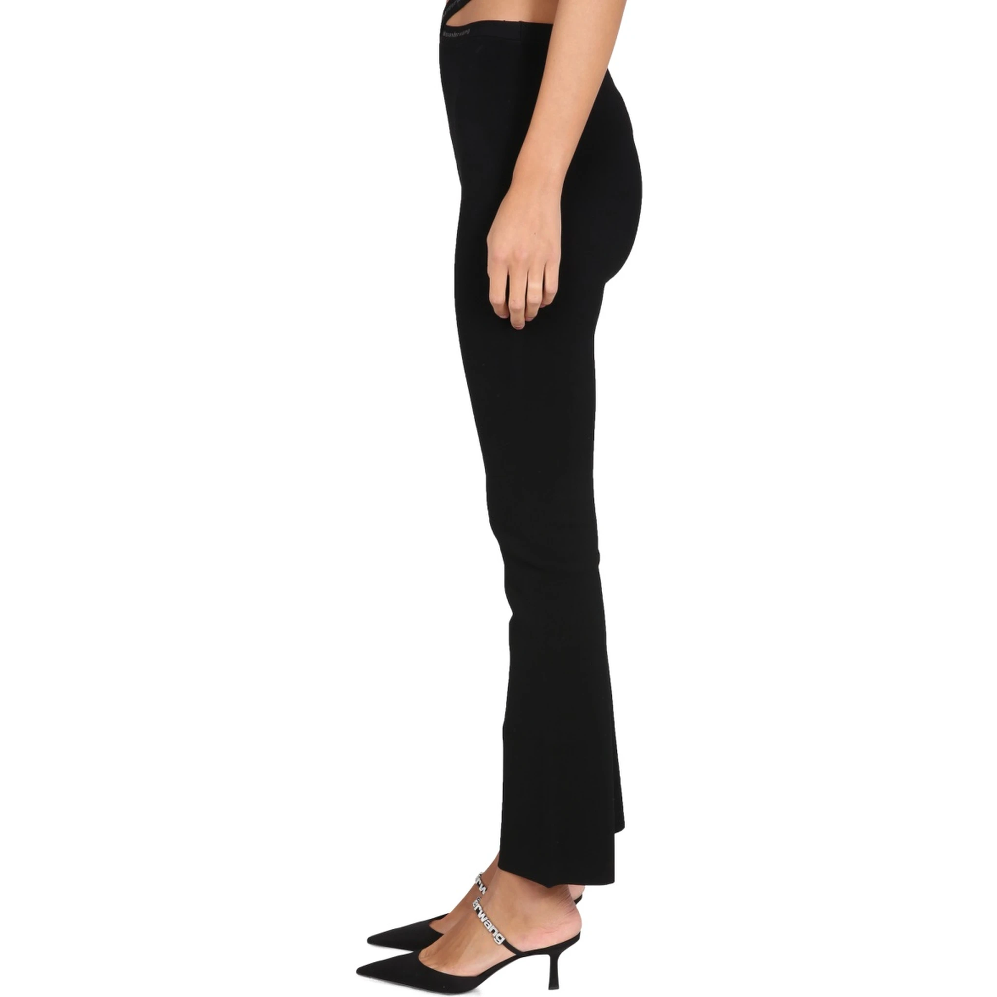 CROSS LEGGINGS WITH LOGO