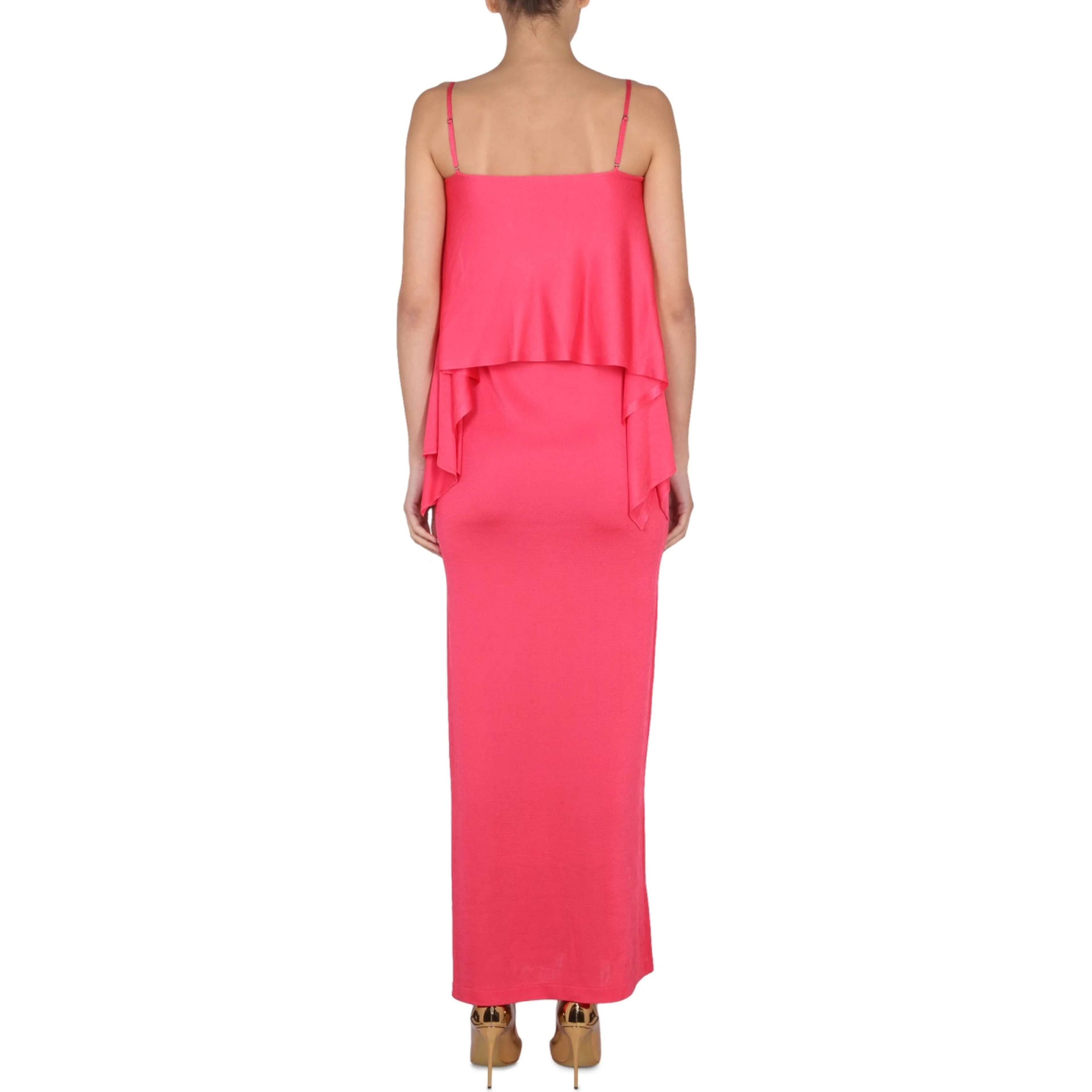 DRESS WITH RUFFLES