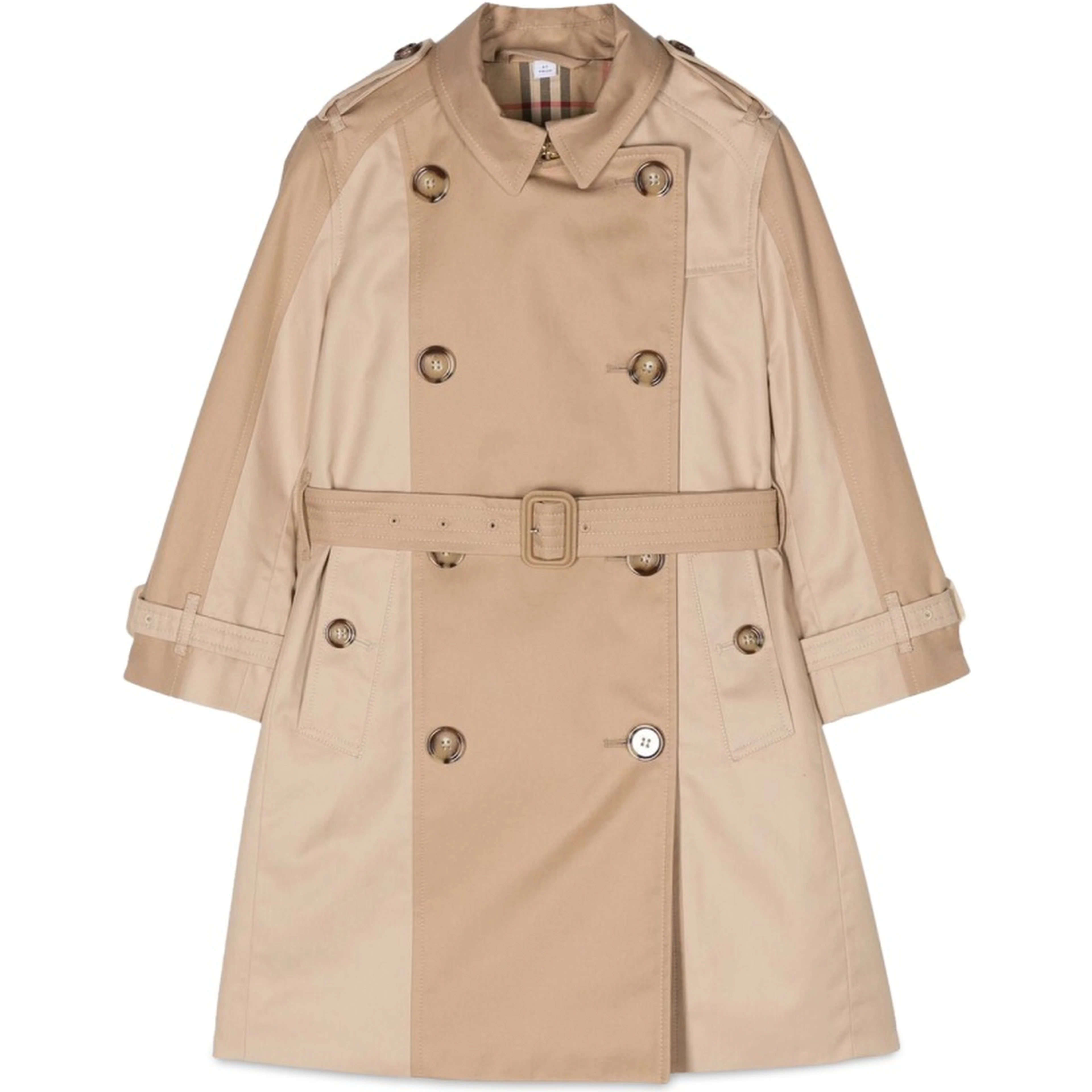 trench coat with anais belt