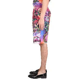 BERMUDA SHORTS WITH HAWAII PRINT