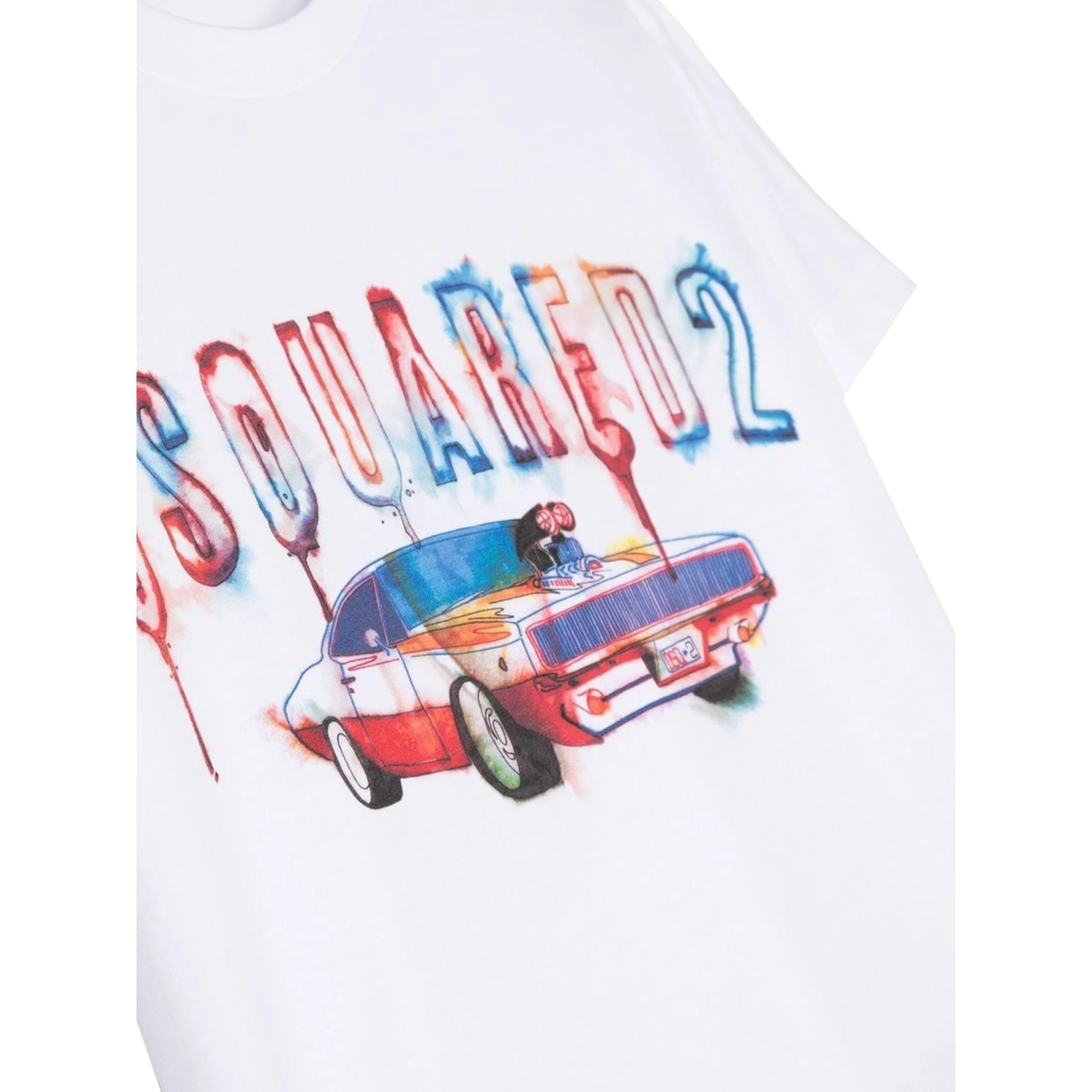 mc logo t-shirt and machine