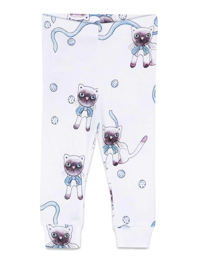 siamese aop leggings