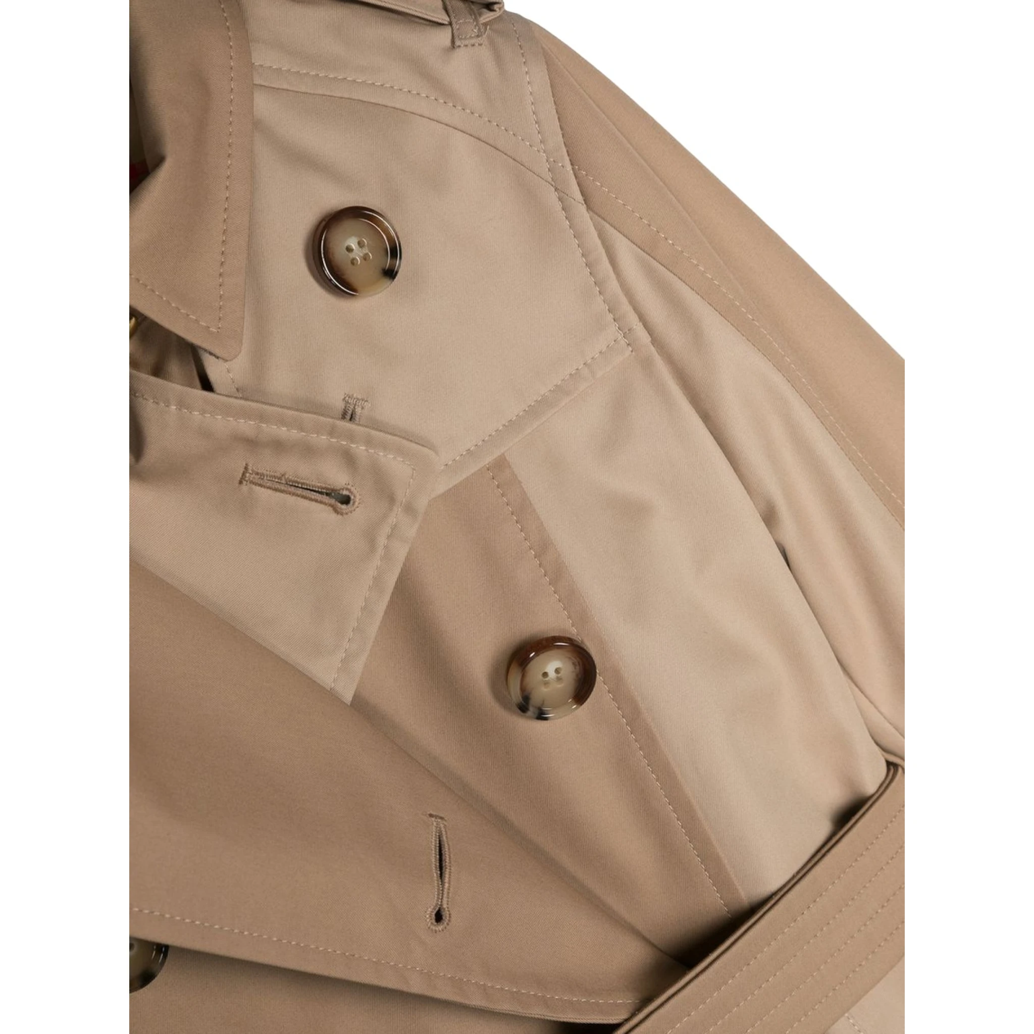 trench coat with anais belt