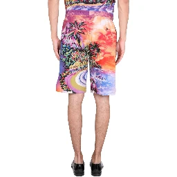 BERMUDA SHORTS WITH HAWAII PRINT