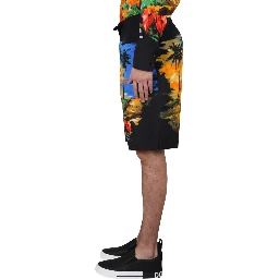 BERMUDA SHORTS WITH HAWAII PRINT