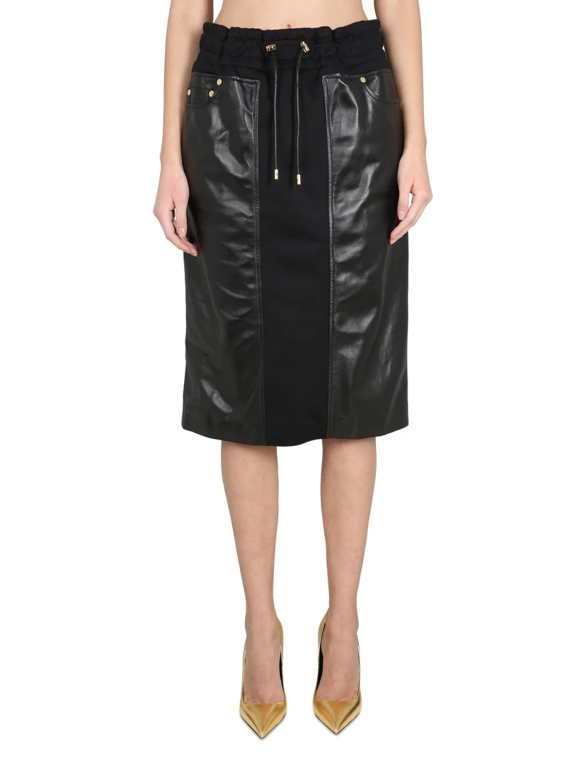 SILK BLEND SKIRT