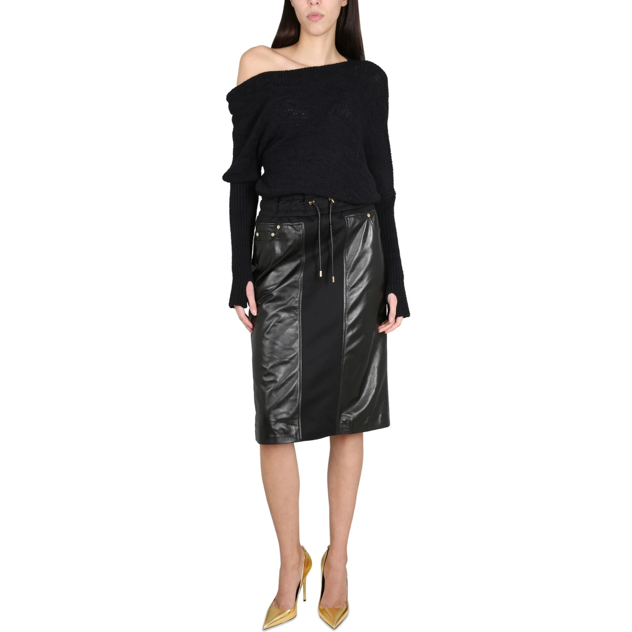 SILK BLEND SKIRT