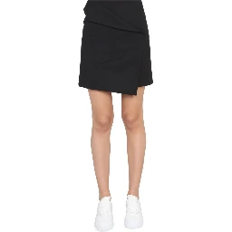 ASYMMETRICAL MINI SKIRT