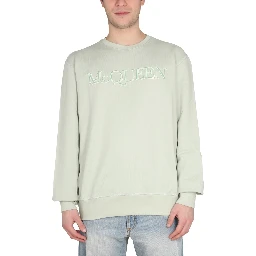SWEATSHIRT WITH LOGO EMBROIDERY