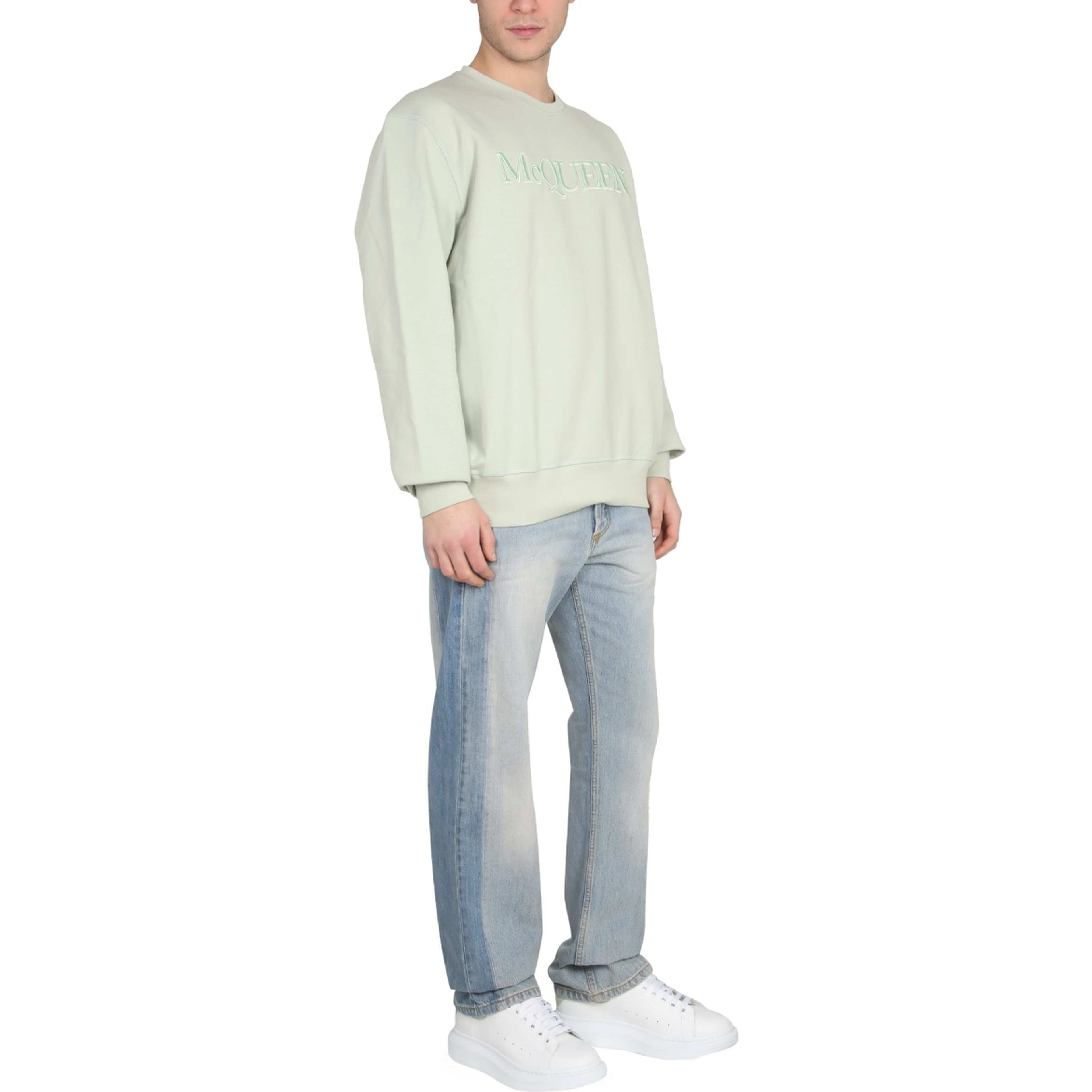 SWEATSHIRT WITH LOGO EMBROIDERY
