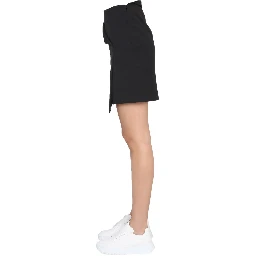 ASYMMETRICAL MINI SKIRT