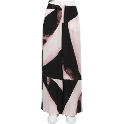 BRUSHSTROKE GRAPHIC PANTS
