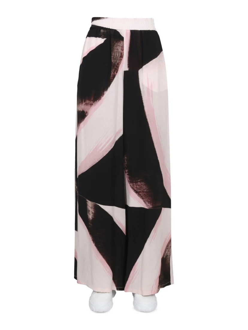 BRUSHSTROKE GRAPHIC PANTS