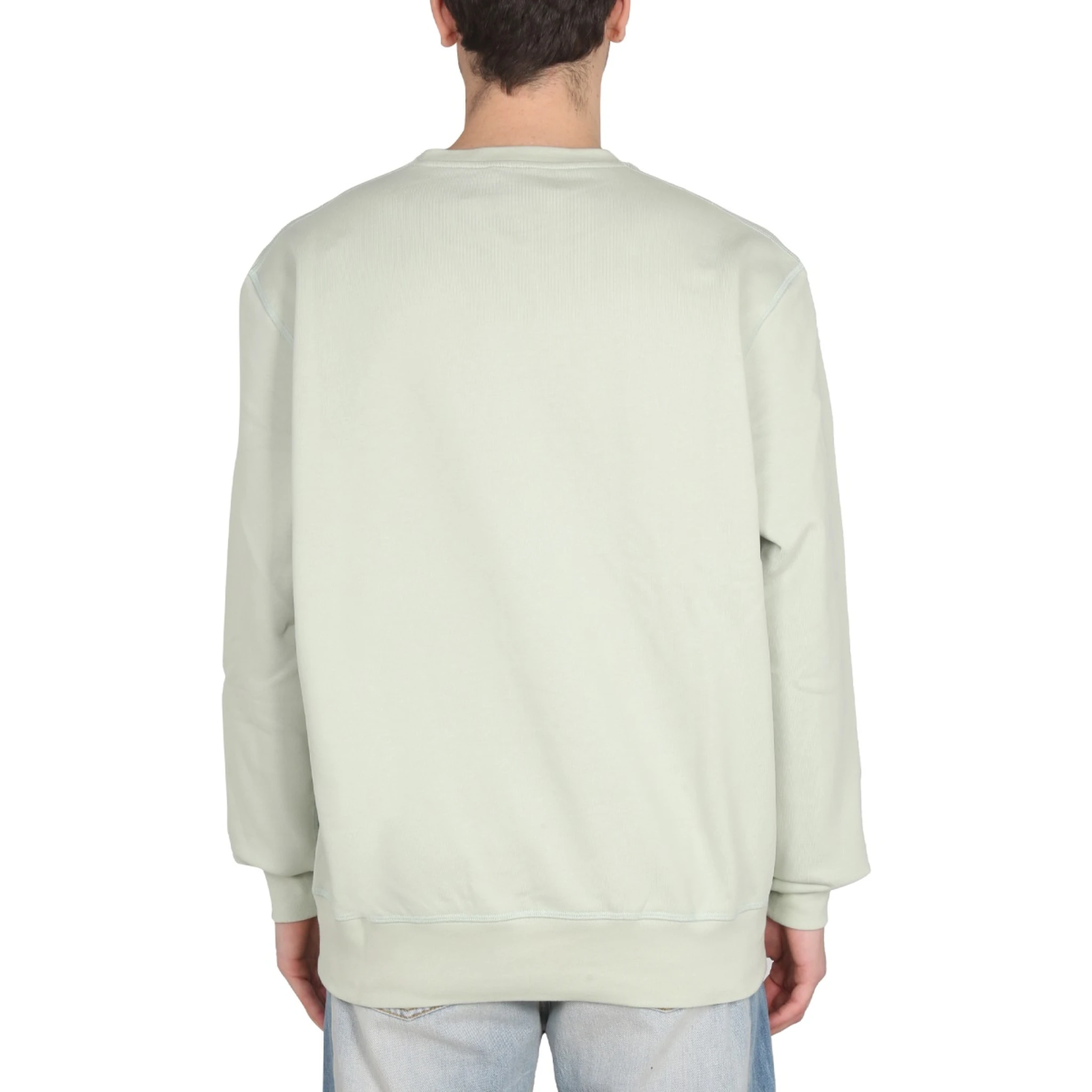 SWEATSHIRT WITH LOGO EMBROIDERY