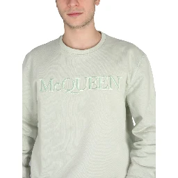 SWEATSHIRT WITH LOGO EMBROIDERY