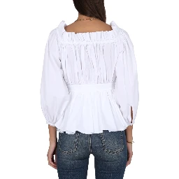 COTTON POPLIN TOP