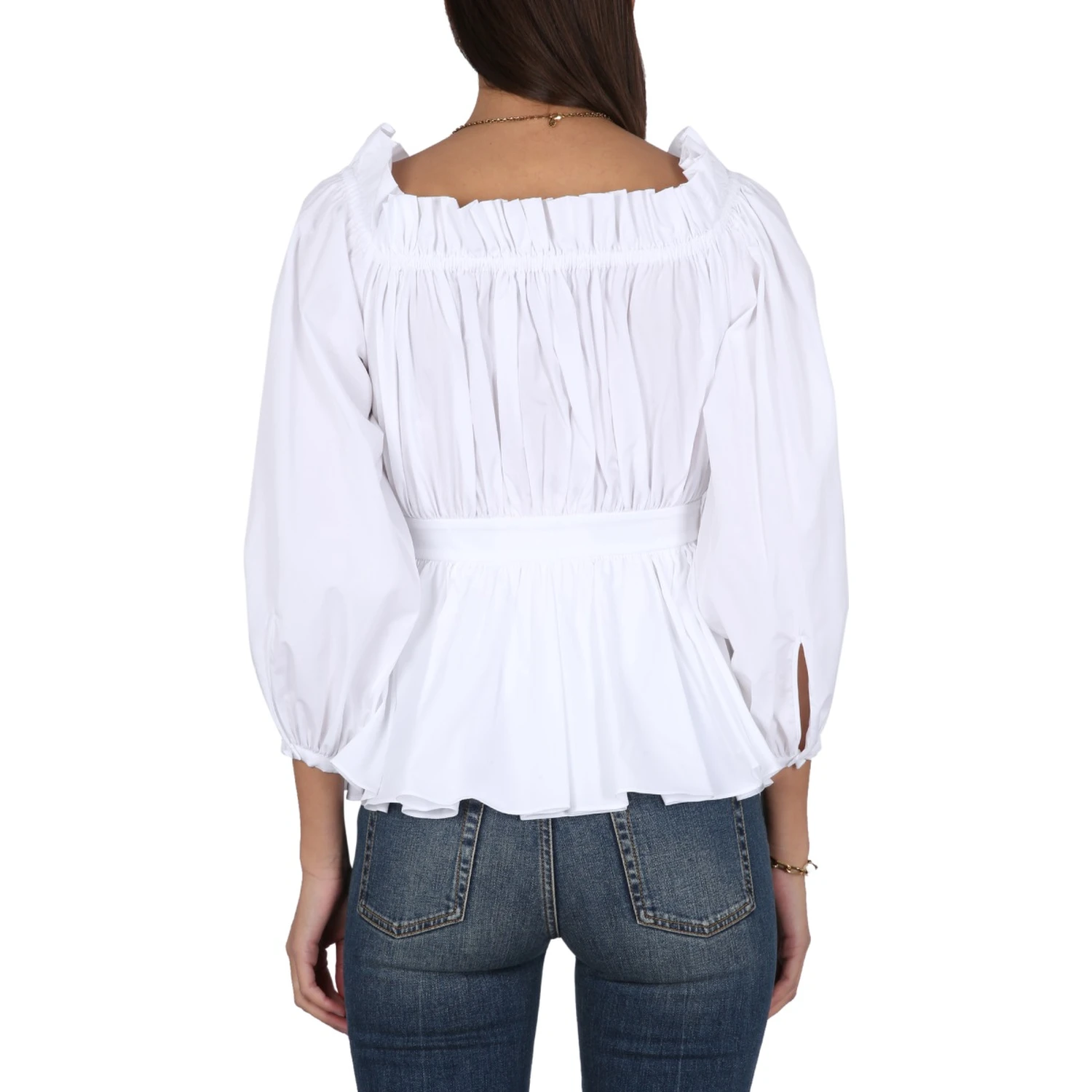 COTTON POPLIN TOP