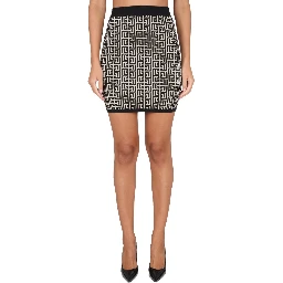 MONOGRAM SKIRT