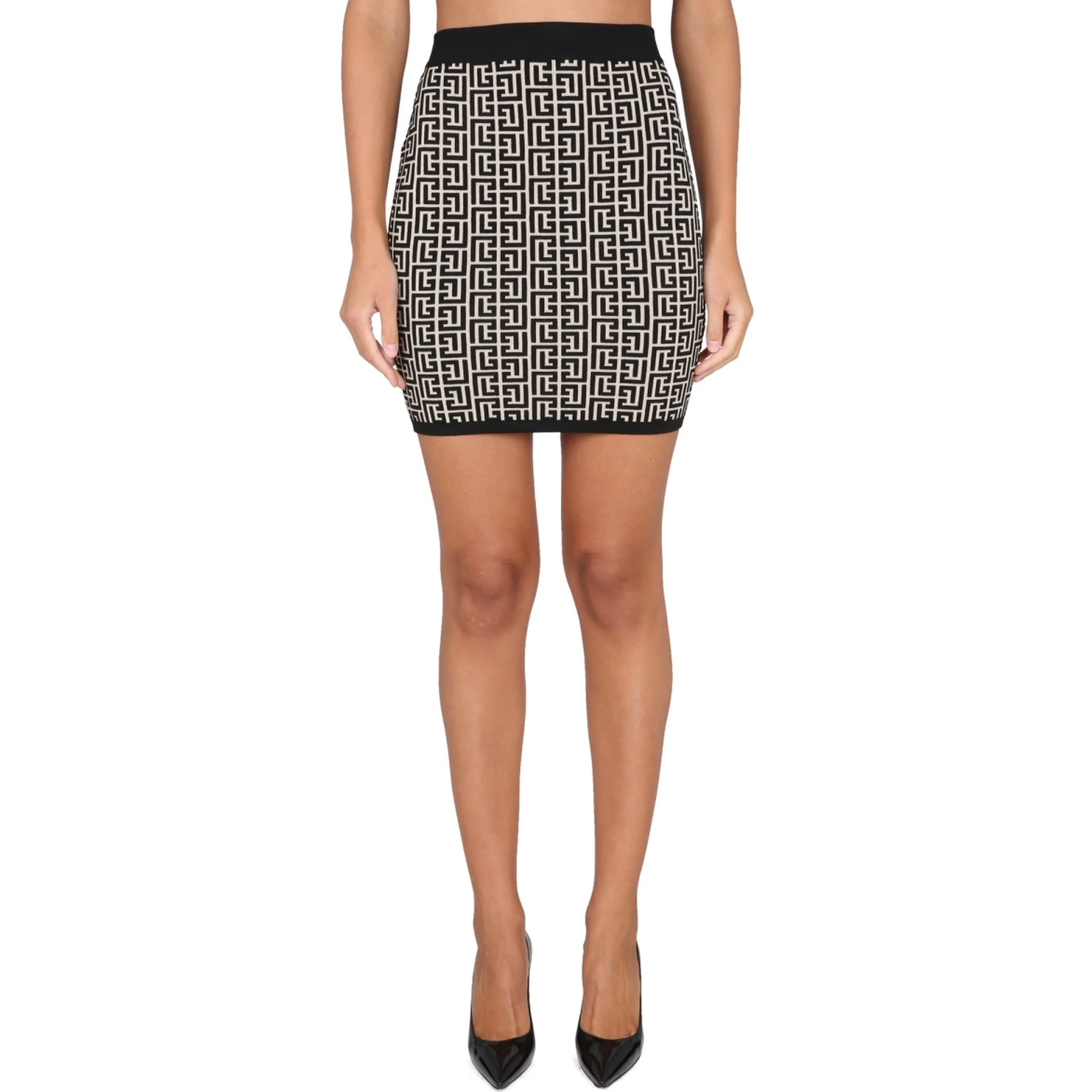 MONOGRAM SKIRT