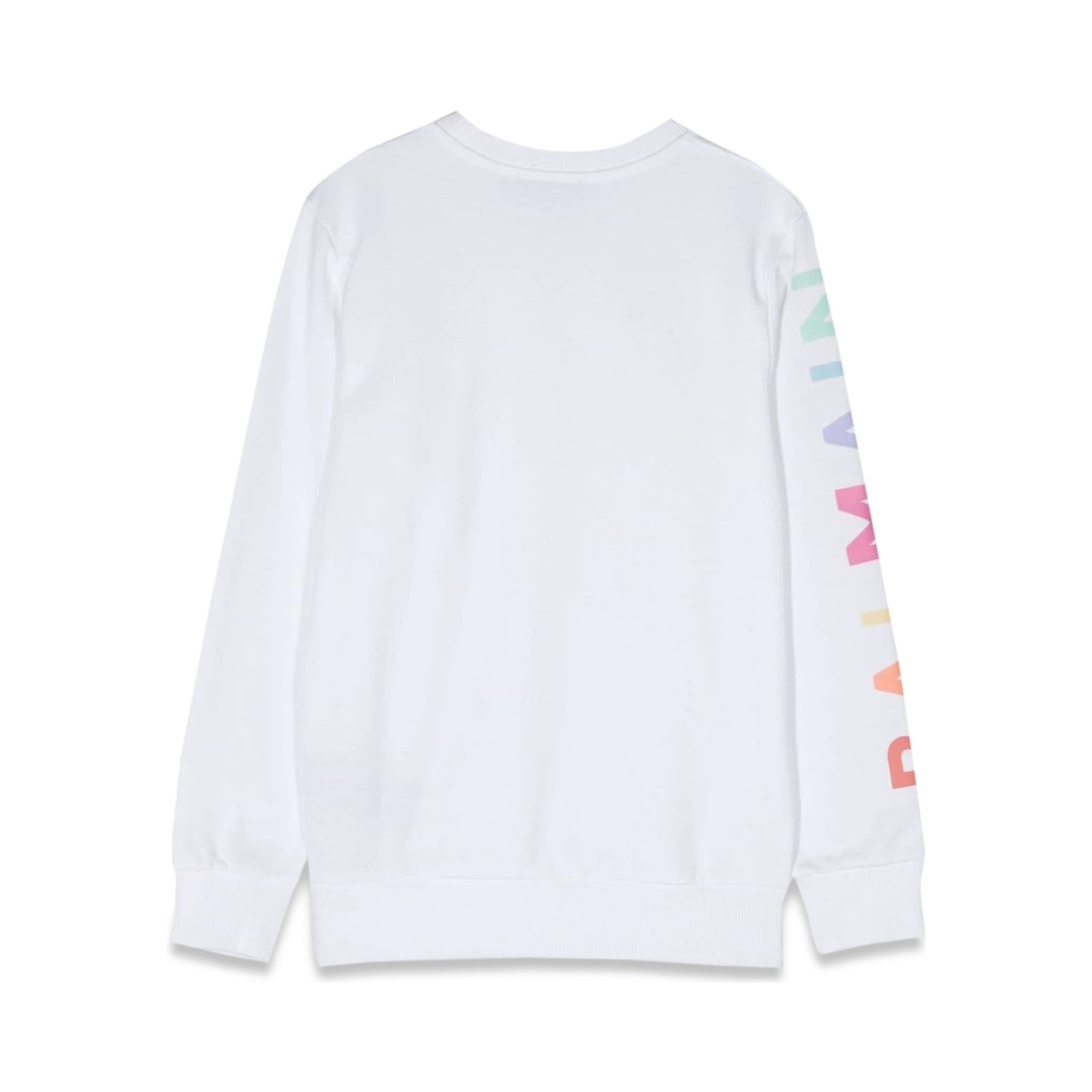 sweatshirt crewneck logo on sleeve