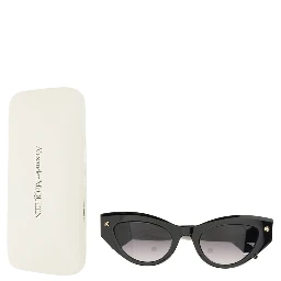 CAT-EYE SUNGLASSES SPIKE STUDS