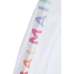 sweatshirt crewneck logo on sleeve