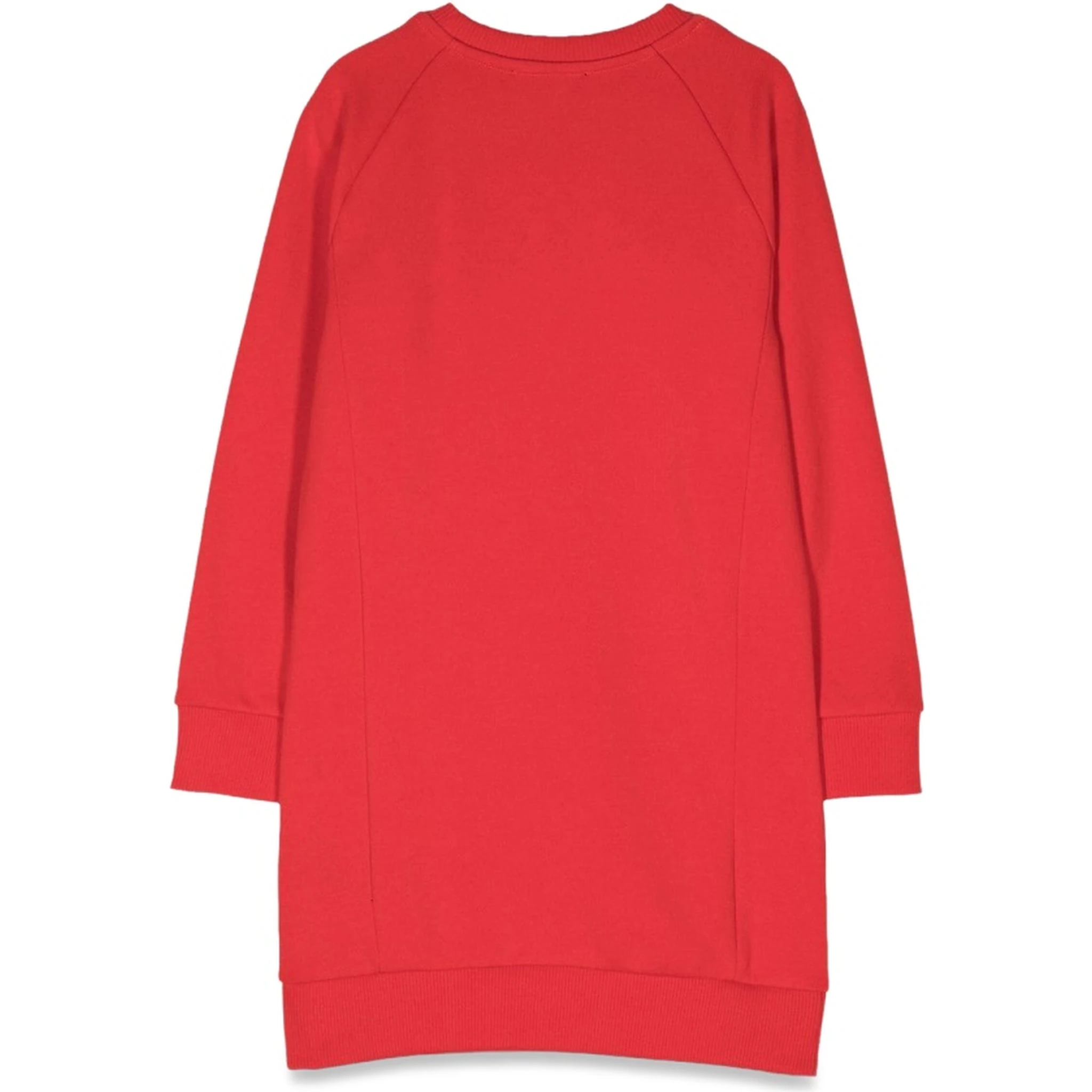 ml sweatshirt dress logo and buttons