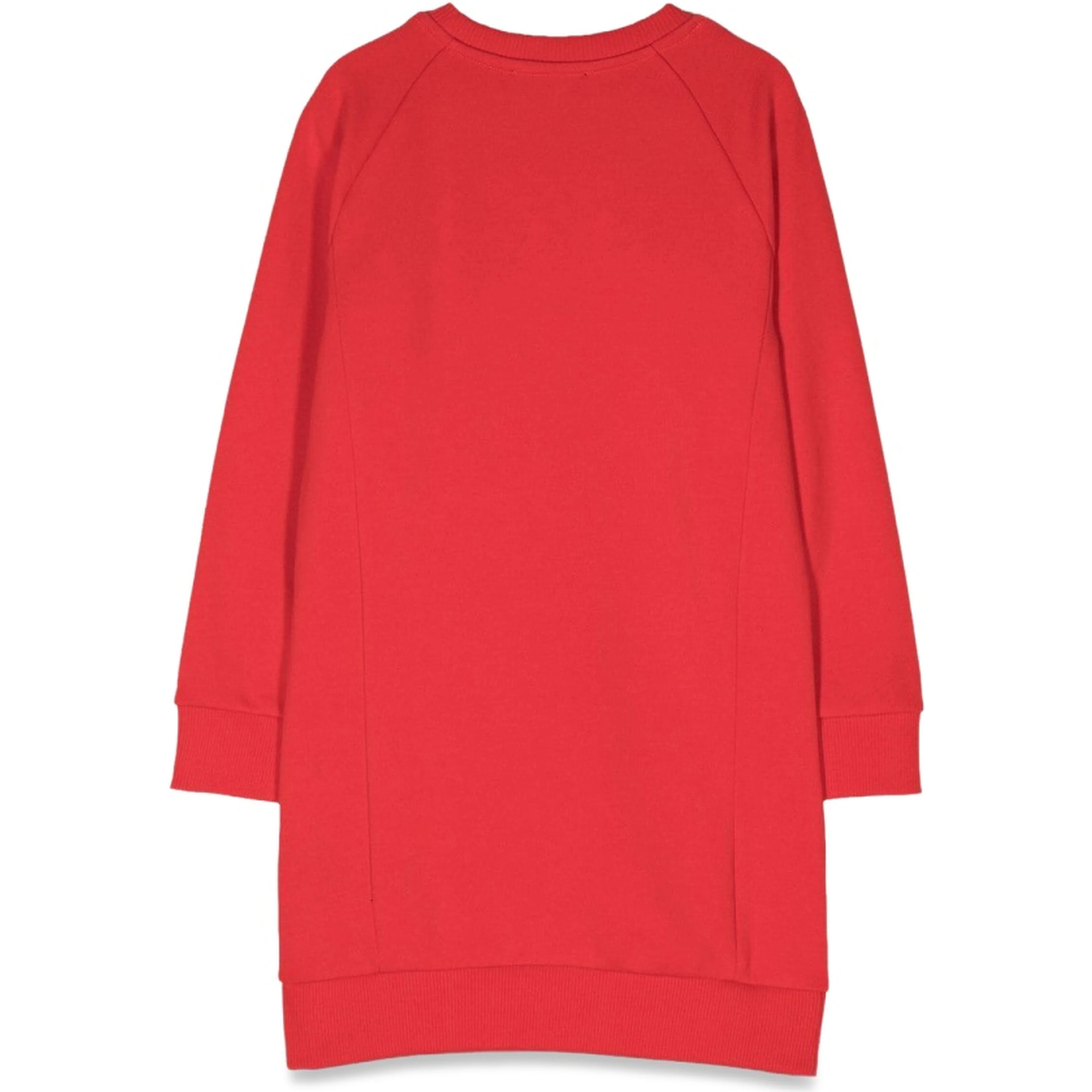 ml sweatshirt dress logo and buttons