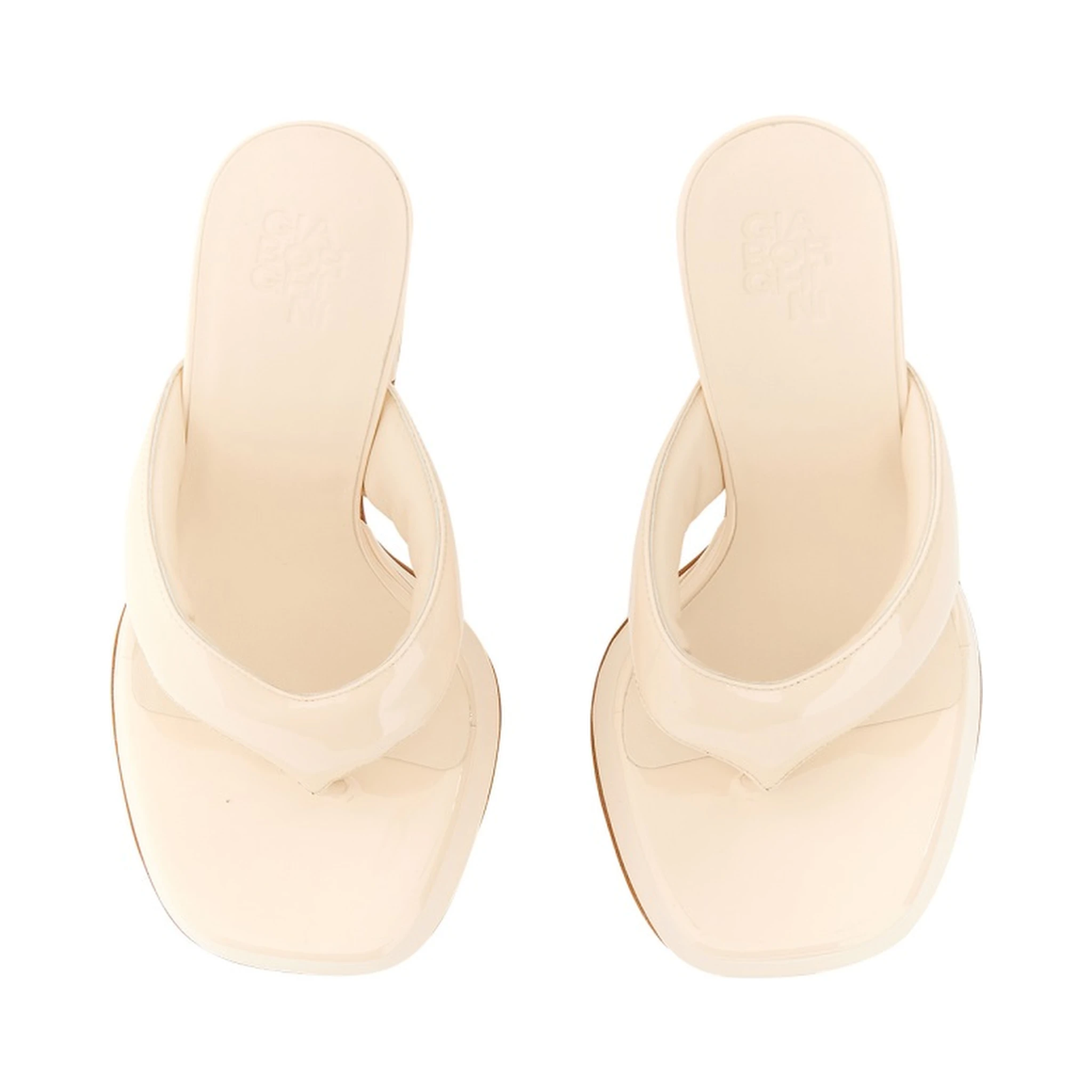 PATENT SANDAL.