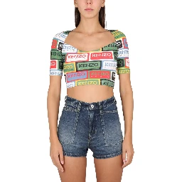 KENZO LABELS SHORT TOP