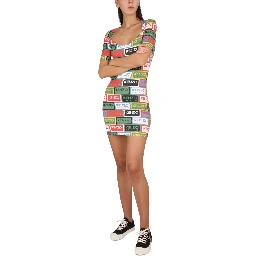 BODYCON DRESS 'KENZO LABELS'