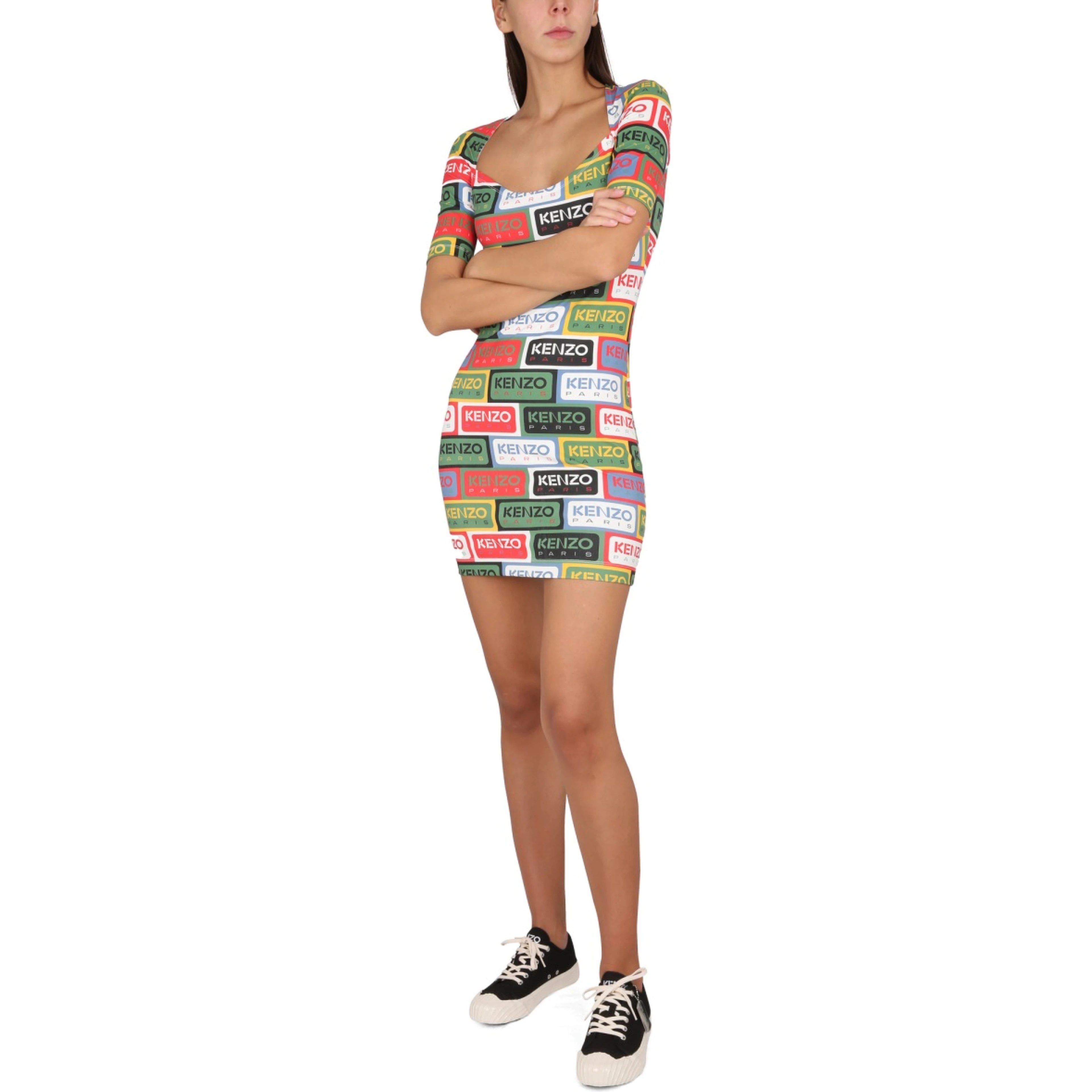 BODYCON DRESS 'KENZO LABELS'