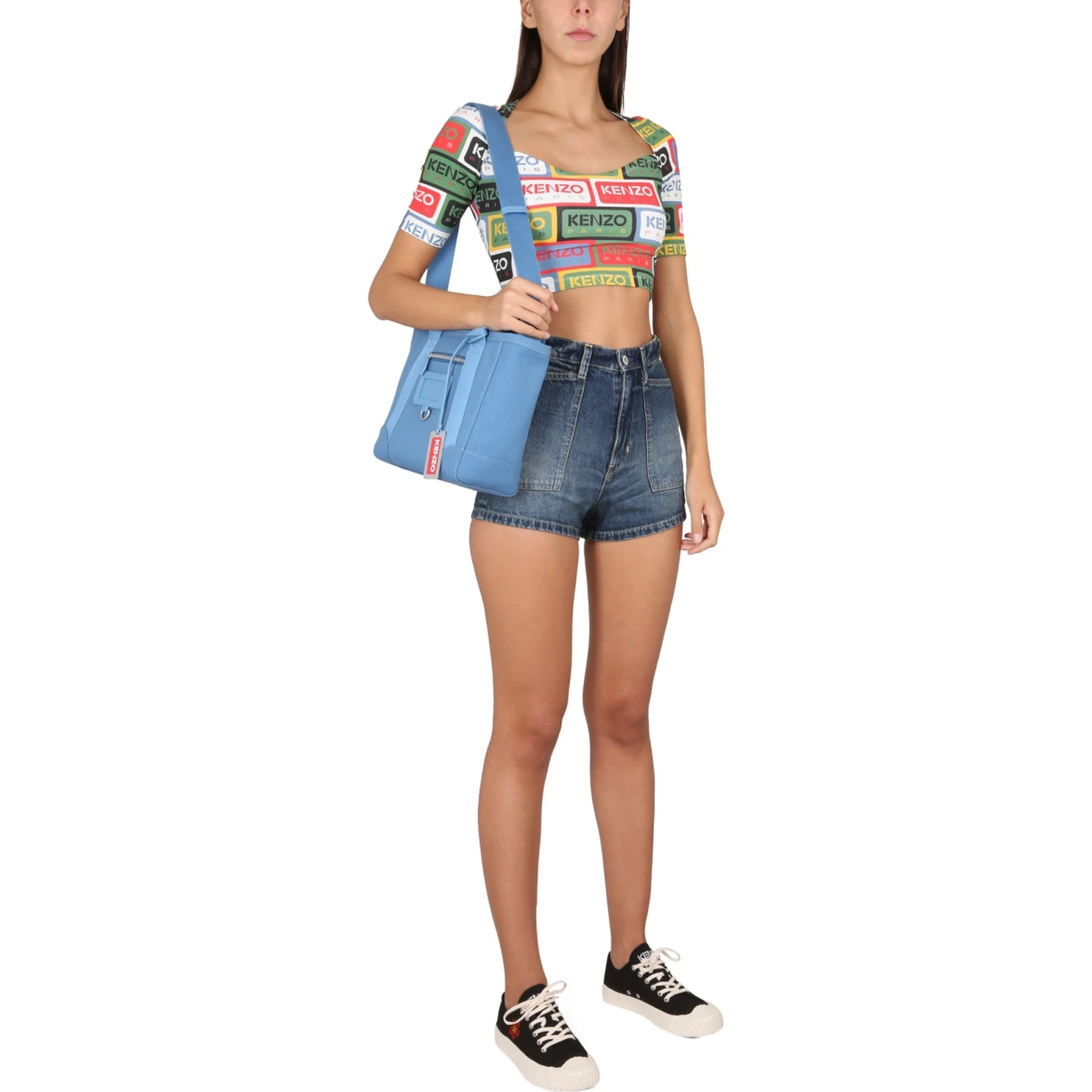 KENZO LABELS SHORT TOP