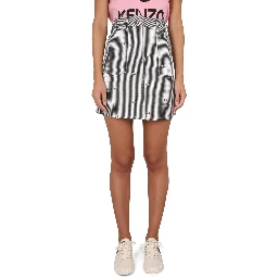 MINISKIRT WITH PRINT