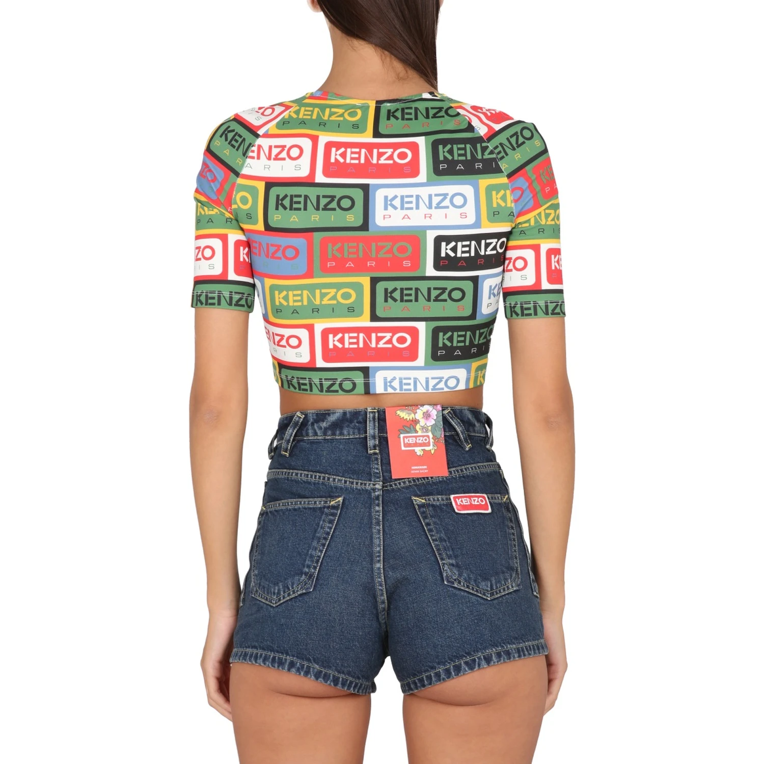 KENZO LABELS SHORT TOP