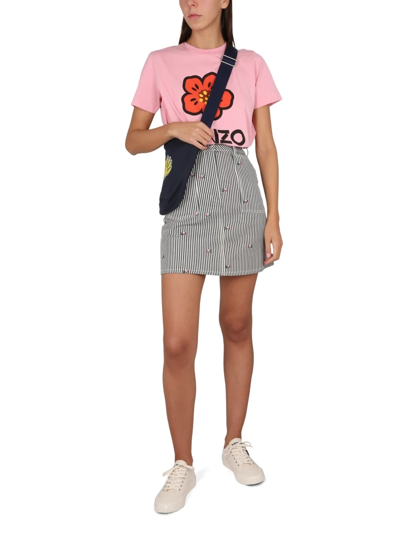 MINISKIRT WITH PRINT