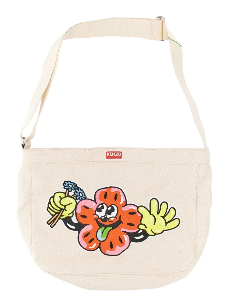 SHOULDER BAG WITH EMBROIDERY