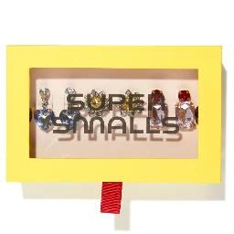 dinner & movie clip-on earring set